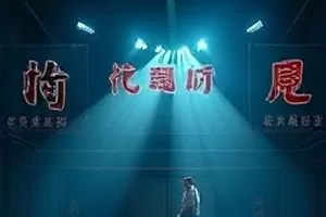 悬疑剧《雪落无声的城》封面，雪夜路灯下的身影